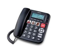 Emporia KFT20 Corded Big-Button - Black/Silver (Official UK and Ireland Version)