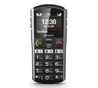 emporiaSIMPLYCITY-LTE, Subscription-Free Button Cell Phone, Cell Phone with Emergency Call Button, Extra Large Keys, Ideal for Seniors, Easy to Use, Black