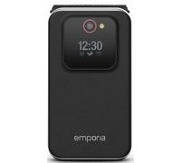 emporiaJOY 2G, Senior Mobile Phone 2G, Contract-free key Flip Phone, Mobile Phone with Emergency Call Key, 2.8 Inch Screen, Black