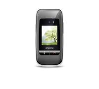 emporiaONE, Senior Phone, Flip Phone Without Subscription, Mobile with Emergency Button, 2.4 Inch Display, Space Grey/Silver