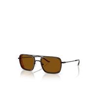 Emporio Armani 0Ea2162 Square Sunglasses- Brown, Brown, Men Brown