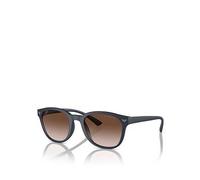 Emporio Armani 0Ea4225U Round Sunglasses- Black, Black, Men Black