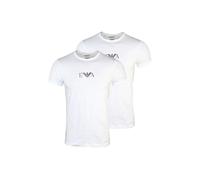 Emporio Armani 111267-CC715 Men's T-Shirt Short Sleeve Crew Neck Cotton Stretch Pack of 4