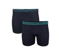 Emporio Armani 2-Pack Endurance Boxer Briefs, Armani Blue - Small