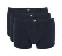Emporio Armani 3-Pack Boxer Trunks, Armani Blue - Small
