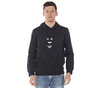 Emporio Armani 3G1M71 1J07Z Mens Fashion Hoodie (Large) Blue