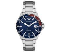 Emporio Armani AR11339 Three-Hand Date Stainless Steel Men's Watch