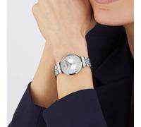 EMPORIO ARMANI AR11445 WOMEN'S WATCH SILVER STRAP SILVER DIAL - CASE