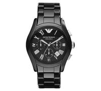 Emporio Armani AR1400 Ceramica Chronograph Men's Watch - 42mm Black Ceramic