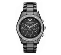 Emporio Armani AR1455 Ceramica Chronograph Black Ceramic Unisex Watch