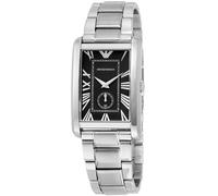 Emporio Armani AR1608 Rectangular Black Dial Men's Watch