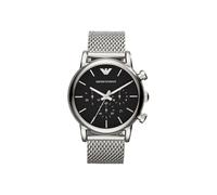 Emporio Armani AR1811 Watch Silver Black Man