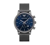 EMPORIO ARMANI AR1979 Black Stainless Steel Men's Chronograph Movement Watch