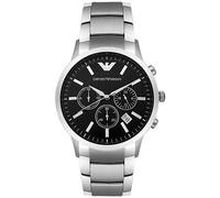 Emporio Armani AR2434 Classic Chronograph Black Dial Steel Men's Watch