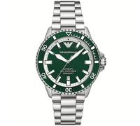 Emporio Armani Ar60080 Sea Explorer Men's Watch - Green Dial, Stainless Steel