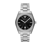 Emporio Armani Watch for Men, Quartz Three Hand Movement and 41mm Case Size with Stainless Steel Strap