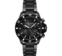 Emporio Armani Black Mens Chronograph Watch World Explorer AR70010