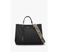 EMPORIO ARMANI Black Pebbled Shopper With Pouch Size: One Size, Colour