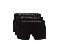 EMPORIO ARMANI Black Pure Cotton Boxers Trunks 3 Pack Size S BNWT/BOX