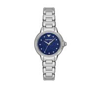 Emporio Armani Mia WoMens Silver Watch AR11630 Stainless Steel (archived) - One Size