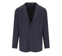 EMPORIO ARMANI BLUE SINGLE-BREASTED JACKET 48