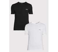 Emporio Armani Bodywear 2 Pack Bold Monogram Crew Neck T-Shirts, Assorted, Size Xl, Men Assorted