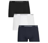 Emporio Armani Bodywear Core Logoband 3 Pack Trunks, Assorted, Size M, Men Assorted