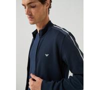 Emporio Armani Bodywear Terry Full Zip Lounge Sweat Jacket, Navy, Size M, Men Navy