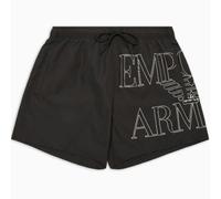 Logo Graphic Swim Shorts Black/White S