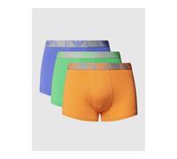 EMPORIO ARMANI Bold Monogram Stretch Cotton Trunks 3 Pack Size L BNWT/BOX