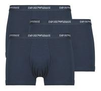 Emporio Armani Boxer shorts 3 PACK TRUNK AF14132 in Marine EU M