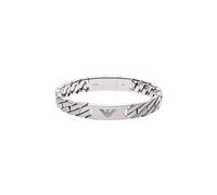 Emporio Armani Mens Heritage Stainless Steel Logo Link Bracelet EGS2435040