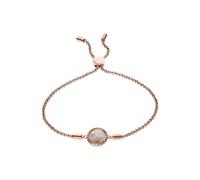 Emporio Armani Bracelet for Women , Length: 165-235mm / Size: 12x12x3mm Rose Gold Stainless Steel Bracelet, EGS2568221