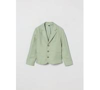 Emporio Armani Breasted Linen Blend Blazer - Size: 16 - male