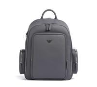 Emporio Armani Business Regenerated | leather Backpack | grey