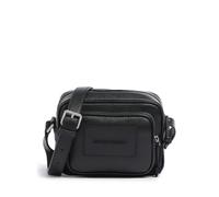Emporio Armani Business Regenerated | leather Crossbody bag | black