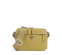 Emporio Armani Business Regenerated | leather Crossbody bag | olive