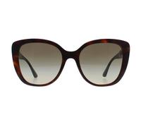 Emporio Armani Butterfly Shiny Havana Red Green Gradient Ea4214U Red One Size