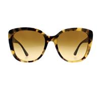 Emporio Armani Butterfly Shiny Yellow Havana Light Brown Gradient Ea4214U Brown One Size