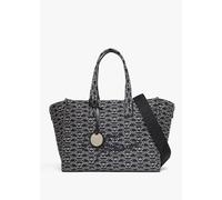 EMPORIO ARMANI Canvas Jacquard Denim Tote Bag Colour: Dnf, Size: One S