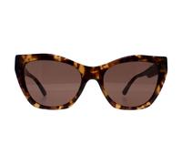 Emporio Armani Woman EA4176 502573 Sunglasses Acetate Brown Brown Cat Eye Normal