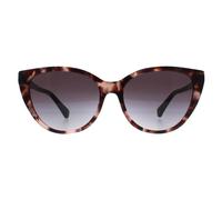 Emporio Armani Cat Eye Shiny Pink Havana Grey Gradient Ea4162 Pink One Size
