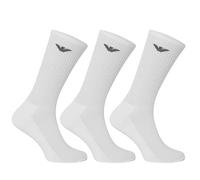 Emporio Armani CC300 Mens Crew Socks Everyday Sports Cotton 3 Pack Trainer Socks