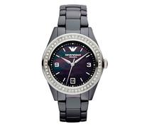Emporio Armani Ceramic Womens Watch¦Mother Of Pearl Dial¦Ceramic Bracelet¦AR1468
