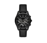 Emporio Armani Men's Watch Chronograph, Black Stainless Steel, AR11583