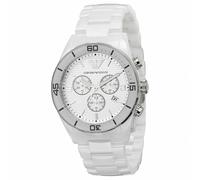 Emporio Armani Chronograph Dial White Ceramic Men's Watch AR1424