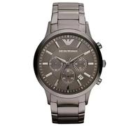 Emporio Armani Classic Chronograph AR2454 Men's Watch - 43mm Grey Dial Stainless Steel