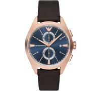 Emporio Armani Claudio Mens Brown Watch AR11554 Leather (archived) - One Size