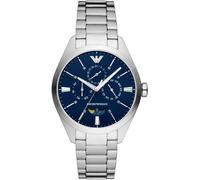 Emporio Armani Silver Mens Multi Dial Watch Claudio AR11553