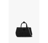 EMPORIO ARMANI Diamond Quilt Nero Mini Tote Bag Size: One Size, Colour